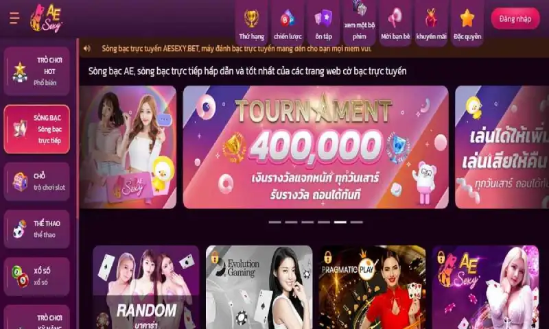 Game bài đẳng cấp Poker tại AE Sexy 18Win