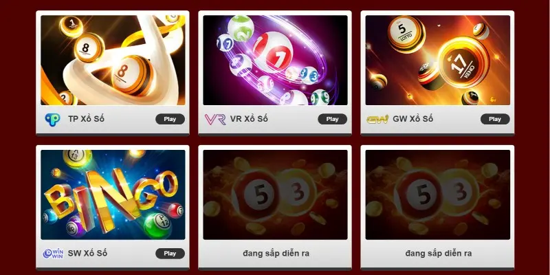 Không gian xổ số của 18Win