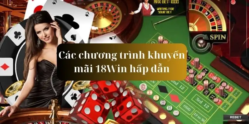 Tổng hợp các chương trình khuyến mãi 18Win siêu hấp dẫn